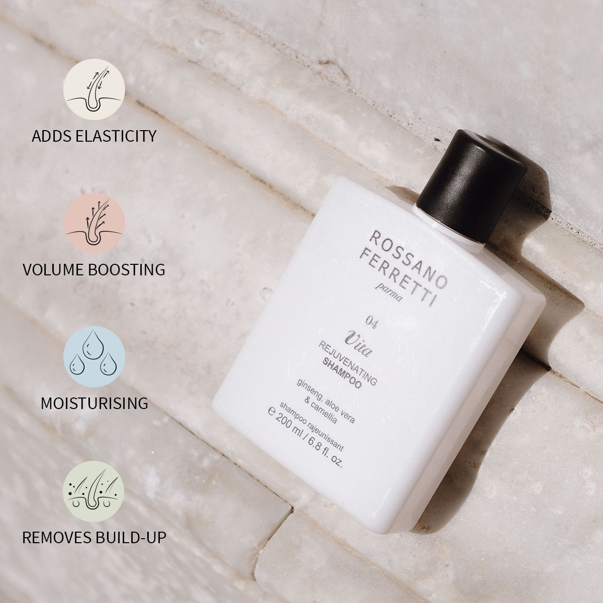 Rejuvenating Shampoo 200ml (Italy) - Image 3